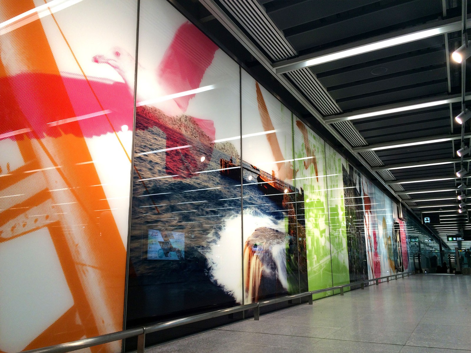 MTR Wall Panel (Kennedy Town Station)