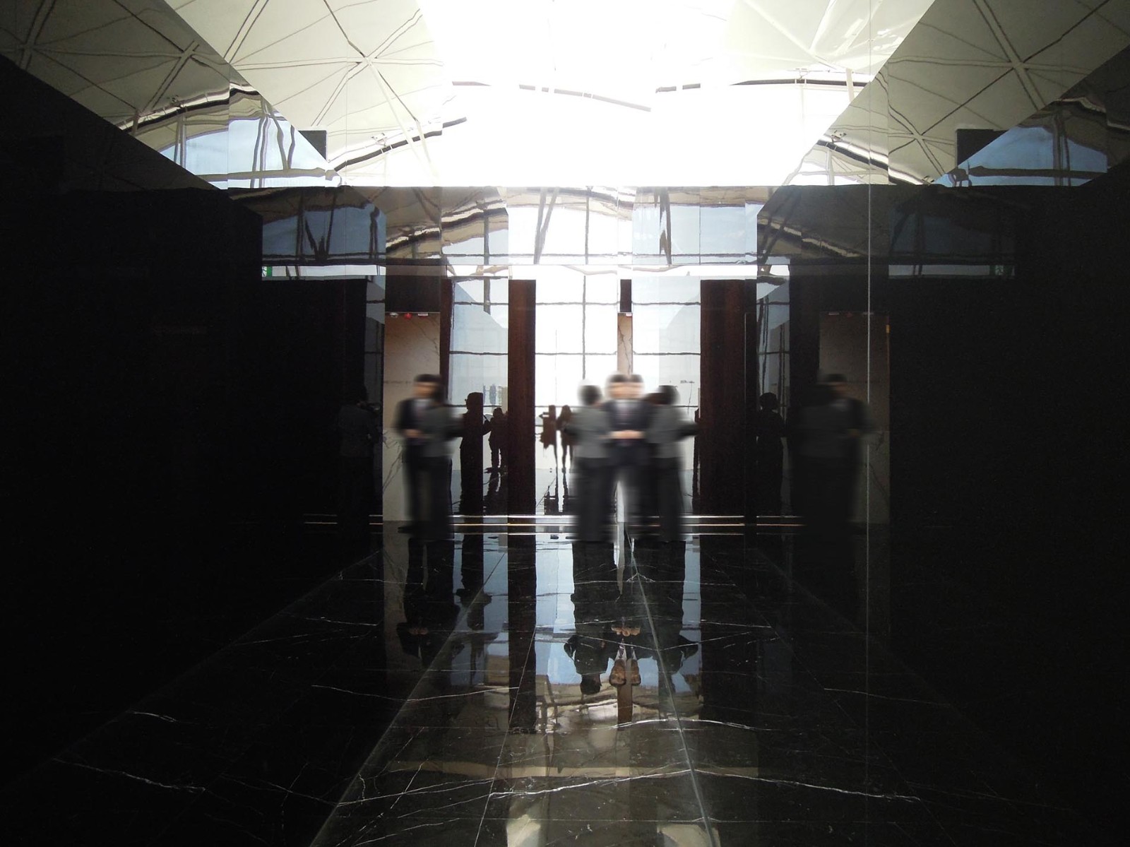 Hong Kong Airport Departure Hall